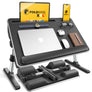 FoldWise 2-in-1 Bed Table & Lap Desk - Adjustable Heights & Angles
